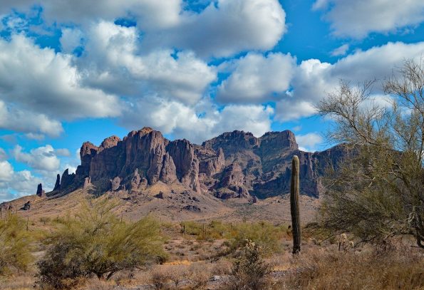 Superstition Mountains, Arizona.